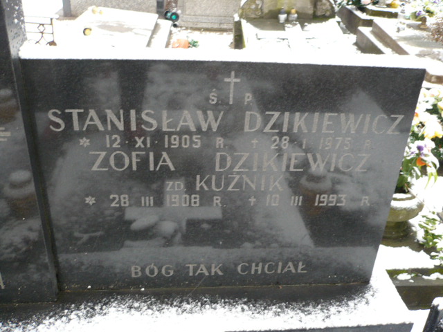 Pulcheria Dzikiewicz 1828 Żyrardów - Grobonet - Wyszukiwarka osób pochowanych