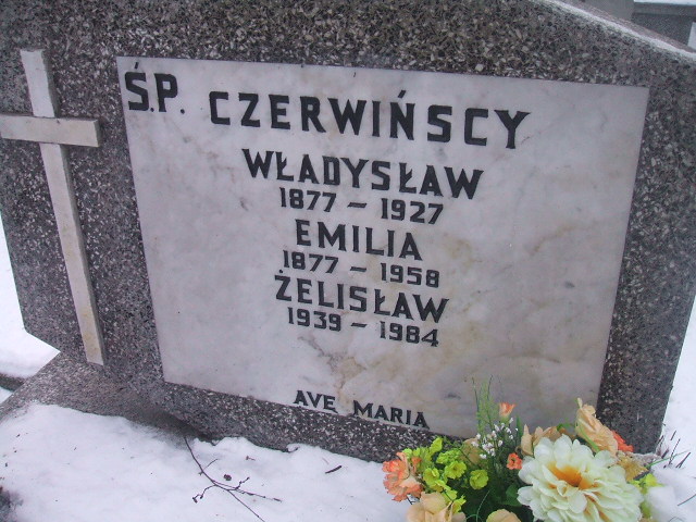 Żelisław Czerwiński 1939 Żyrardów - Grobonet - Wyszukiwarka osób pochowanych