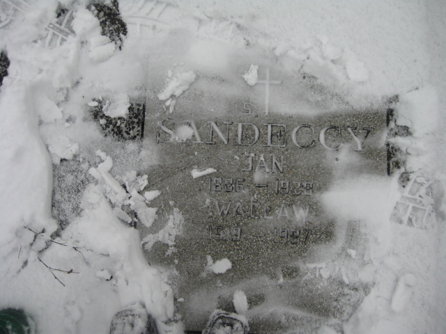 Jan Sandecki 1886 Żyrardów - Grobonet - Wyszukiwarka osób pochowanych