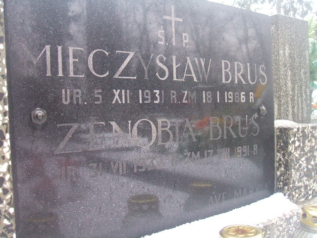 Zenobia Bruś 1932 Żyrardów - Grobonet - Wyszukiwarka osób pochowanych