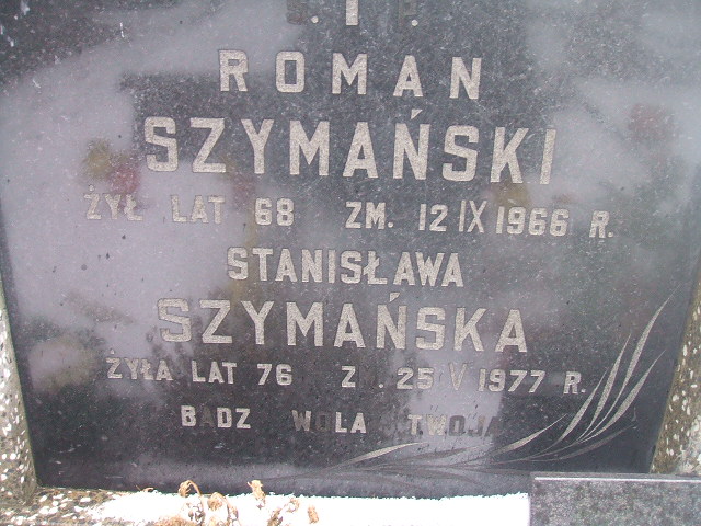 Jacek Włodzimierz Szymański 1953 Żyrardów - Grobonet - Wyszukiwarka osób pochowanych