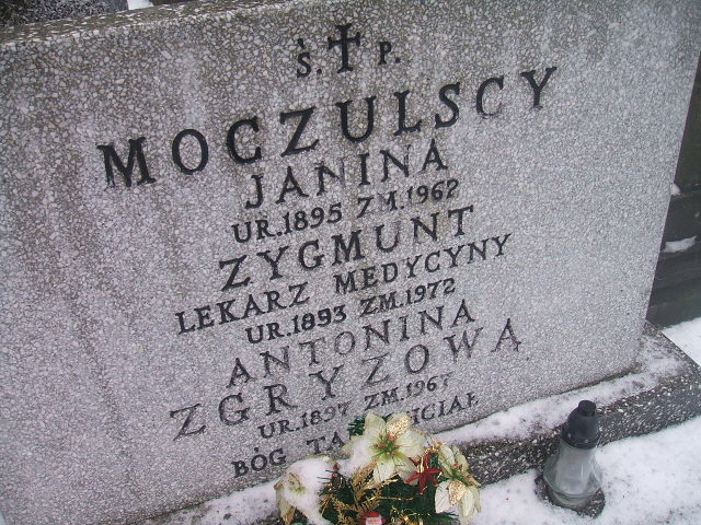 Antonina Zgryzowa 1894 Żyrardów - Grobonet - Wyszukiwarka osób pochowanych