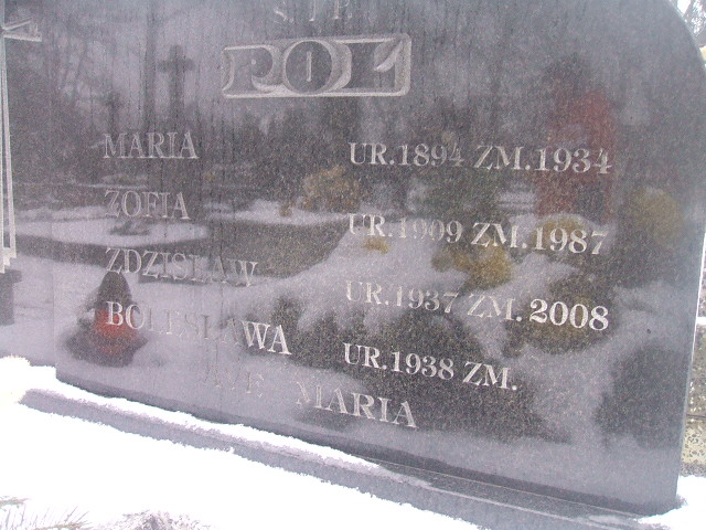 Maria Pol 1894 Żyrardów - Grobonet - Wyszukiwarka osób pochowanych