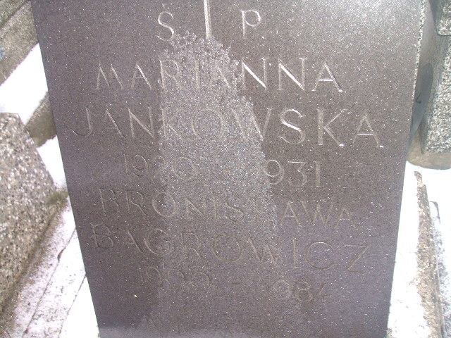 Marianna Jankowska 1920 Żyrardów - Grobonet - Wyszukiwarka osób pochowanych