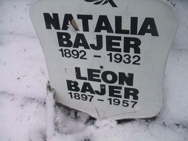 Natalia Bajer 1892 Żyrardów - Grobonet - Wyszukiwarka osób pochowanych