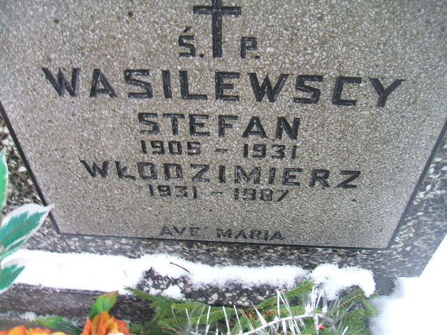 Stefan Wasilewski 1905 Żyrardów - Grobonet - Wyszukiwarka osób pochowanych