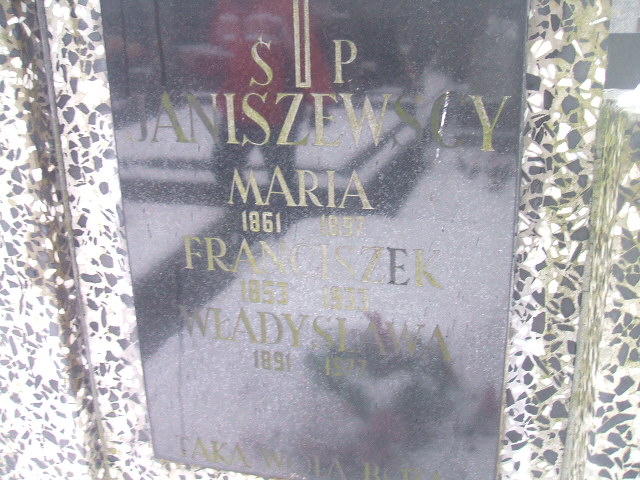 Franciszek Janiszewski 1853 Żyrardów - Grobonet - Wyszukiwarka osób pochowanych