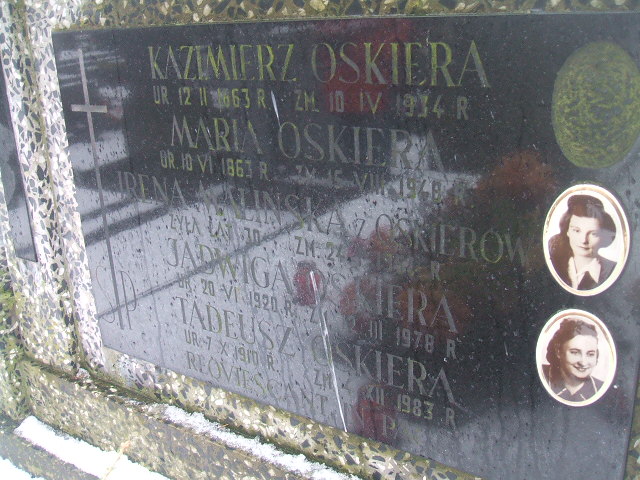 Kazimierz Oskiera 1863 Żyrardów - Grobonet - Wyszukiwarka osób pochowanych