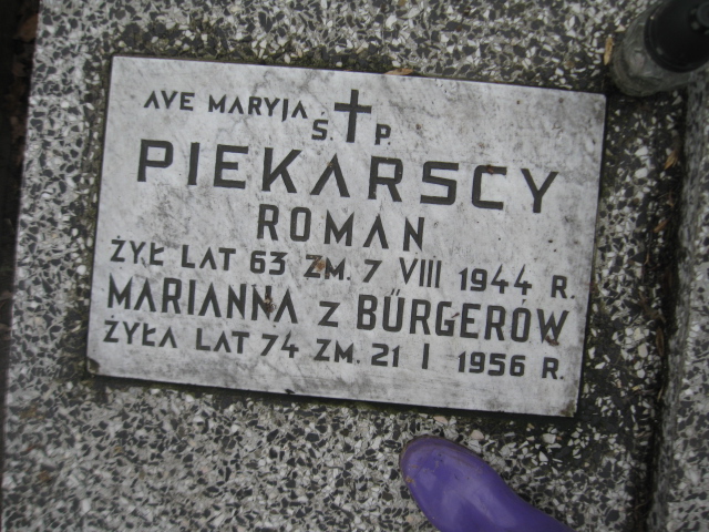 Halina Piekarska 1923 Żyrardów - Grobonet - Wyszukiwarka osób pochowanych