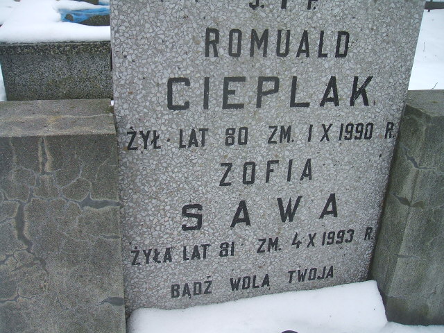 Romuald Cieplak 1910 Żyrardów - Grobonet - Wyszukiwarka osób pochowanych