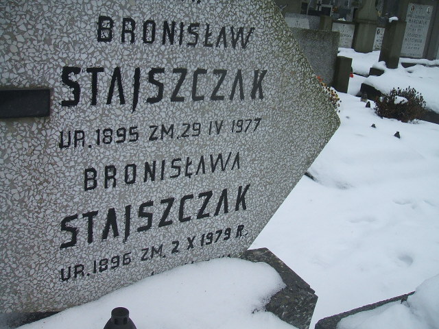 Bronisław Stajszczak 1895 Żyrardów - Grobonet - Wyszukiwarka osób pochowanych