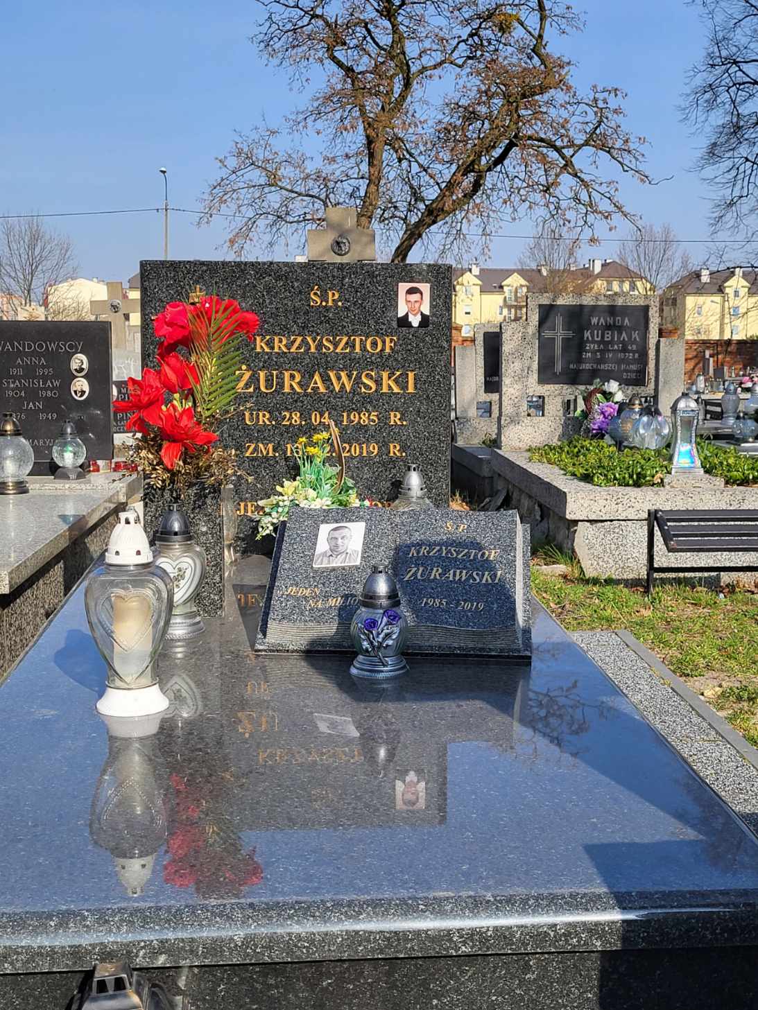 Krzysztof Żurawski 1985 Żyrardów - Grobonet - Wyszukiwarka osób pochowanych