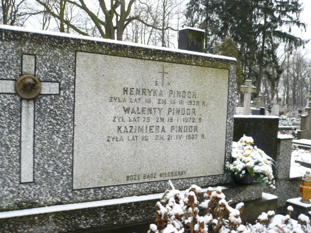 Walenty Pindor 1893 Żyrardów - Grobonet - Wyszukiwarka osób pochowanych