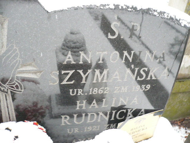 Antonina Szymańska 1862 Żyrardów - Grobonet - Wyszukiwarka osób pochowanych