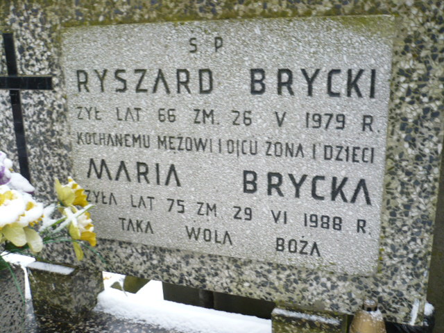 Maria Brycka 1913 Żyrardów - Grobonet - Wyszukiwarka osób pochowanych