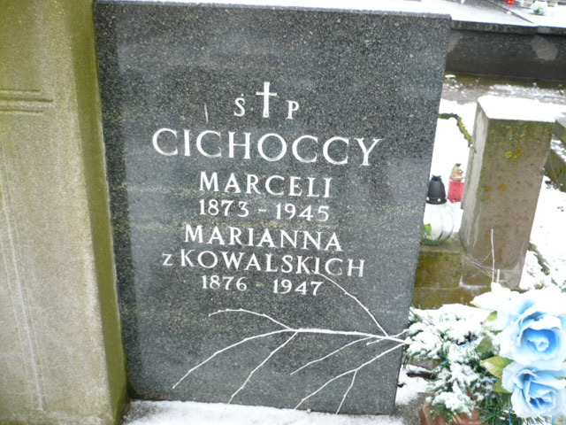 Marceli Cichocki 1873 Żyrardów - Grobonet - Wyszukiwarka osób pochowanych