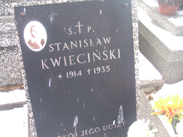 Stanisław Kwieciński 1914 Żyrardów - Grobonet - Wyszukiwarka osób pochowanych