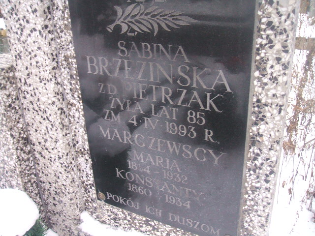 Konstanty Marczewski 1860 Żyrardów - Grobonet - Wyszukiwarka osób pochowanych
