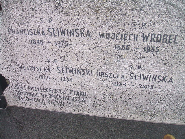 Władysław Śliwiński 1886 Żyrardów - Grobonet - Wyszukiwarka osób pochowanych