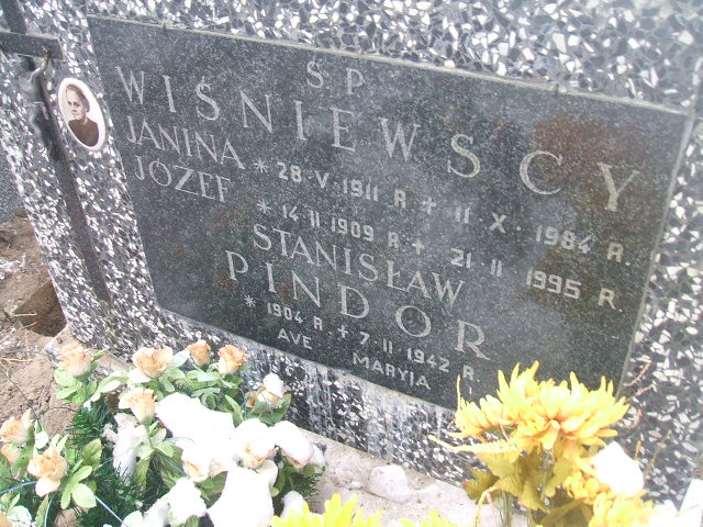 Stanisław Pindor 1904 Żyrardów - Grobonet - Wyszukiwarka osób pochowanych