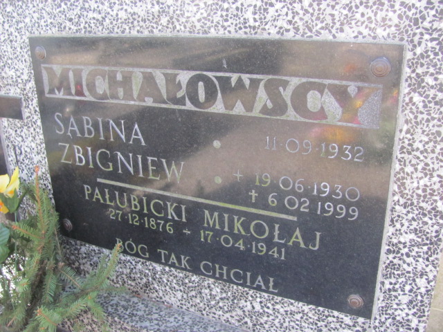 Mikołaj Pałubicki 1876 Żyrardów - Grobonet - Wyszukiwarka osób pochowanych