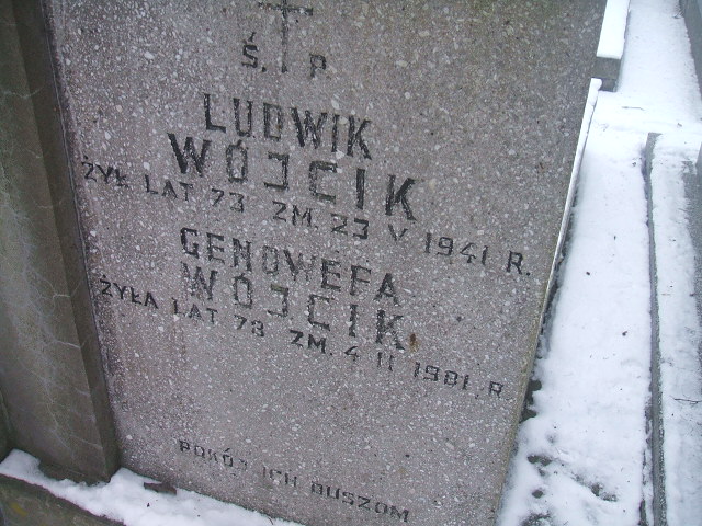Ludwik Wójcik 1868 Żyrardów - Grobonet - Wyszukiwarka osób pochowanych