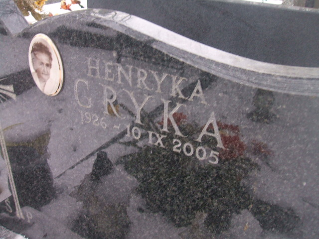 Henryka Gryka 1926 Żyrardów - Grobonet - Wyszukiwarka osób pochowanych