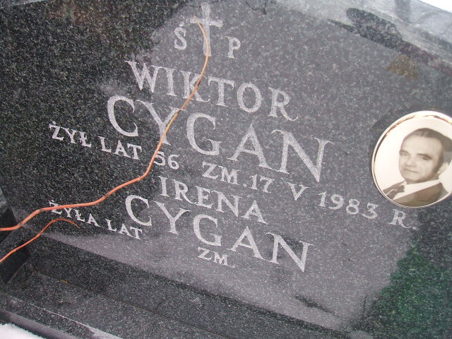 Wiktor Cygan 1926 Żyrardów - Grobonet - Wyszukiwarka osób pochowanych