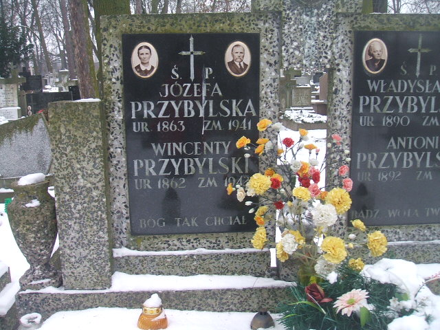 Józefa Przybylska 1863 Żyrardów - Grobonet - Wyszukiwarka osób pochowanych