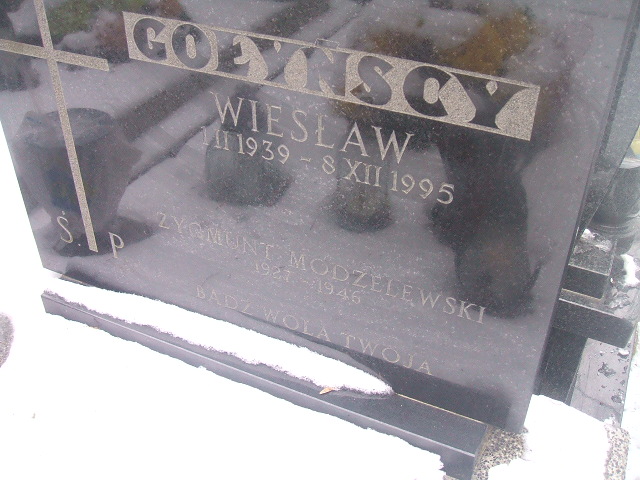 Zygmunt Modzelewski 1927 Żyrardów - Grobonet - Wyszukiwarka osób pochowanych