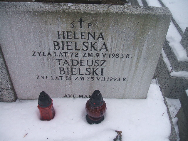 Tadeusz Bielski 1912 Żyrardów - Grobonet - Wyszukiwarka osób pochowanych