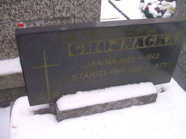 Stanisława Chojnacka 1902 Żyrardów - Grobonet - Wyszukiwarka osób pochowanych