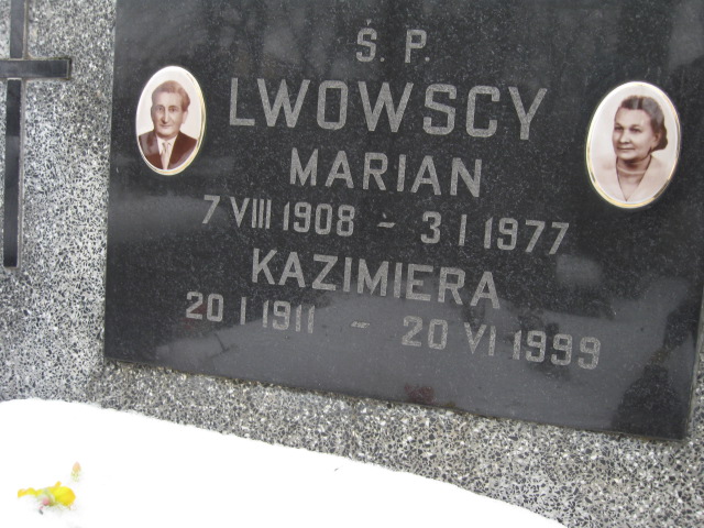 Marian Lwowski 1908 Żyrardów - Grobonet - Wyszukiwarka osób pochowanych