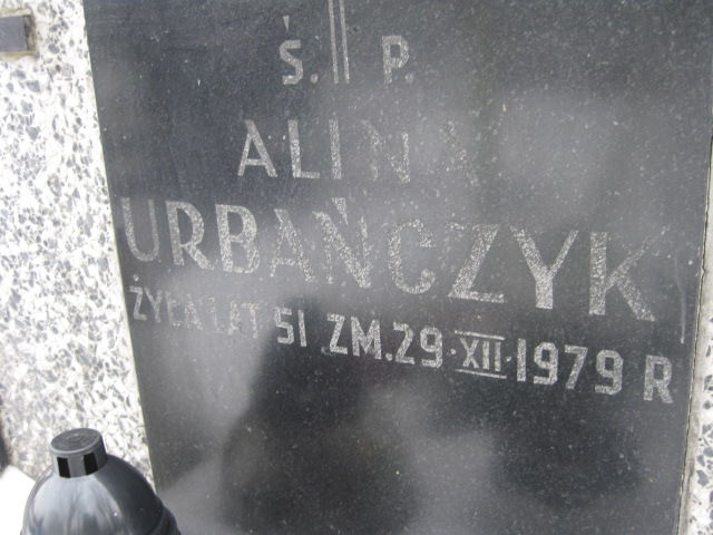 Alina Urbańczyk 1928 Żyrardów - Grobonet - Wyszukiwarka osób pochowanych