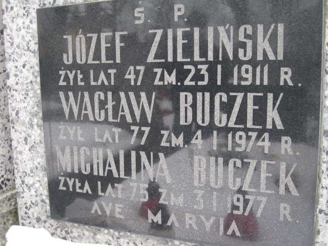 Michalina Buczek 1901 Żyrardów - Grobonet - Wyszukiwarka osób pochowanych