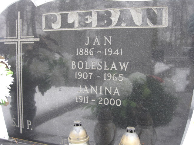 Jan Pleban 1886 Żyrardów - Grobonet - Wyszukiwarka osób pochowanych