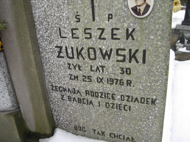 Leszek Żukowski 1946 Żyrardów - Grobonet - Wyszukiwarka osób pochowanych