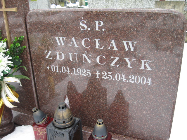 Wacław Zduńczyk 1925 Żyrardów - Grobonet - Wyszukiwarka osób pochowanych