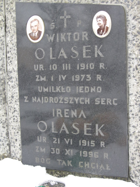 Wiktor Olasek 1910 Żyrardów - Grobonet - Wyszukiwarka osób pochowanych