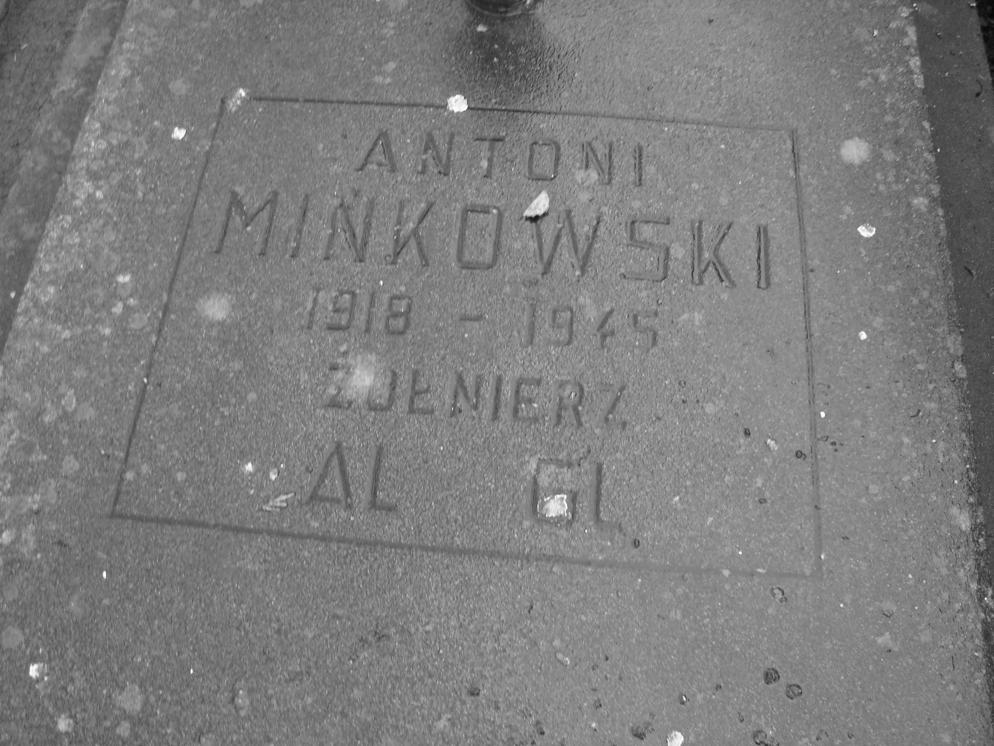 Antoni Mińkowski 1918 Żyrardów - Grobonet - Wyszukiwarka osób pochowanych