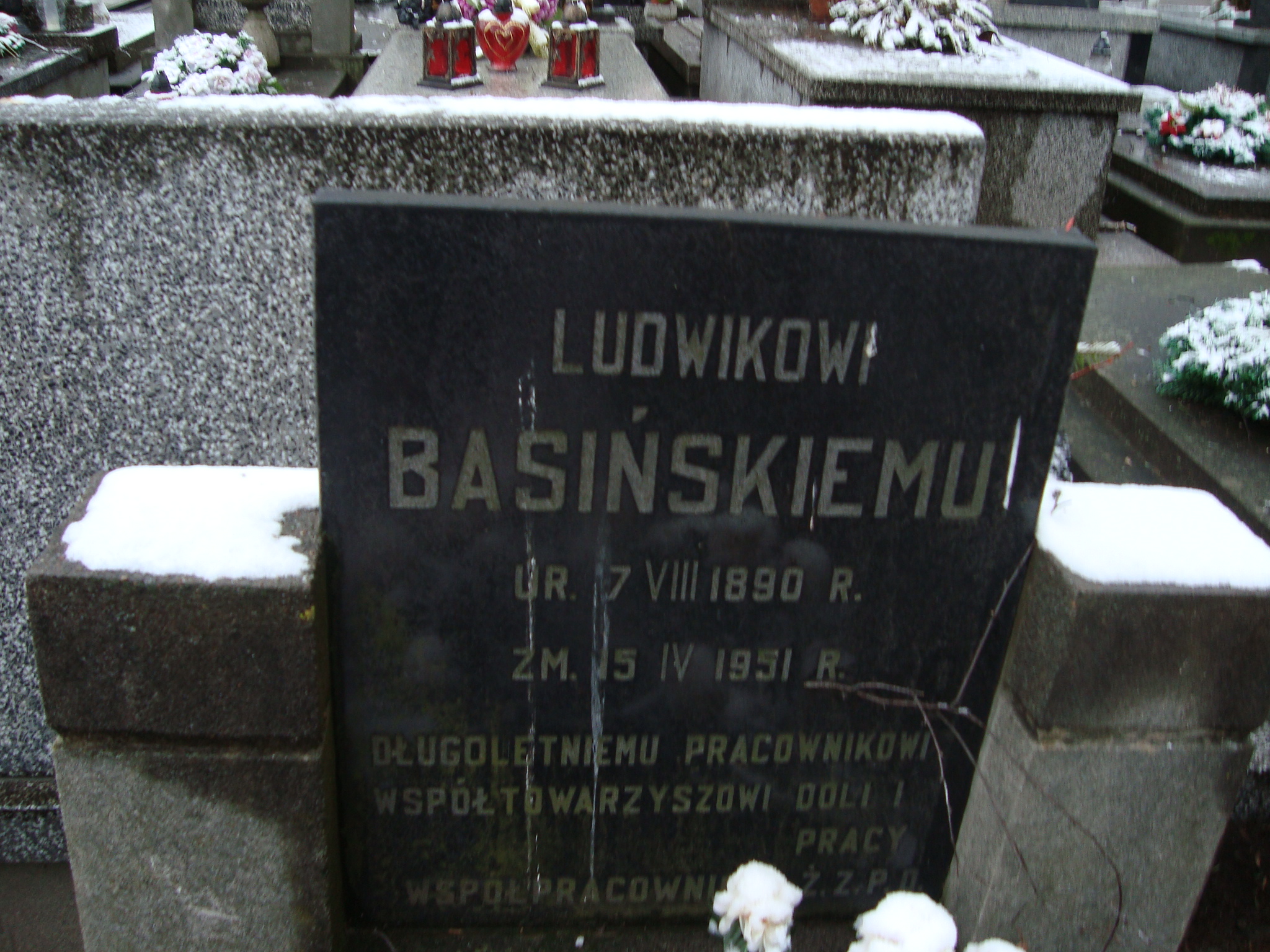 Ludwik Basiński 1890 Żyrardów - Grobonet - Wyszukiwarka osób pochowanych