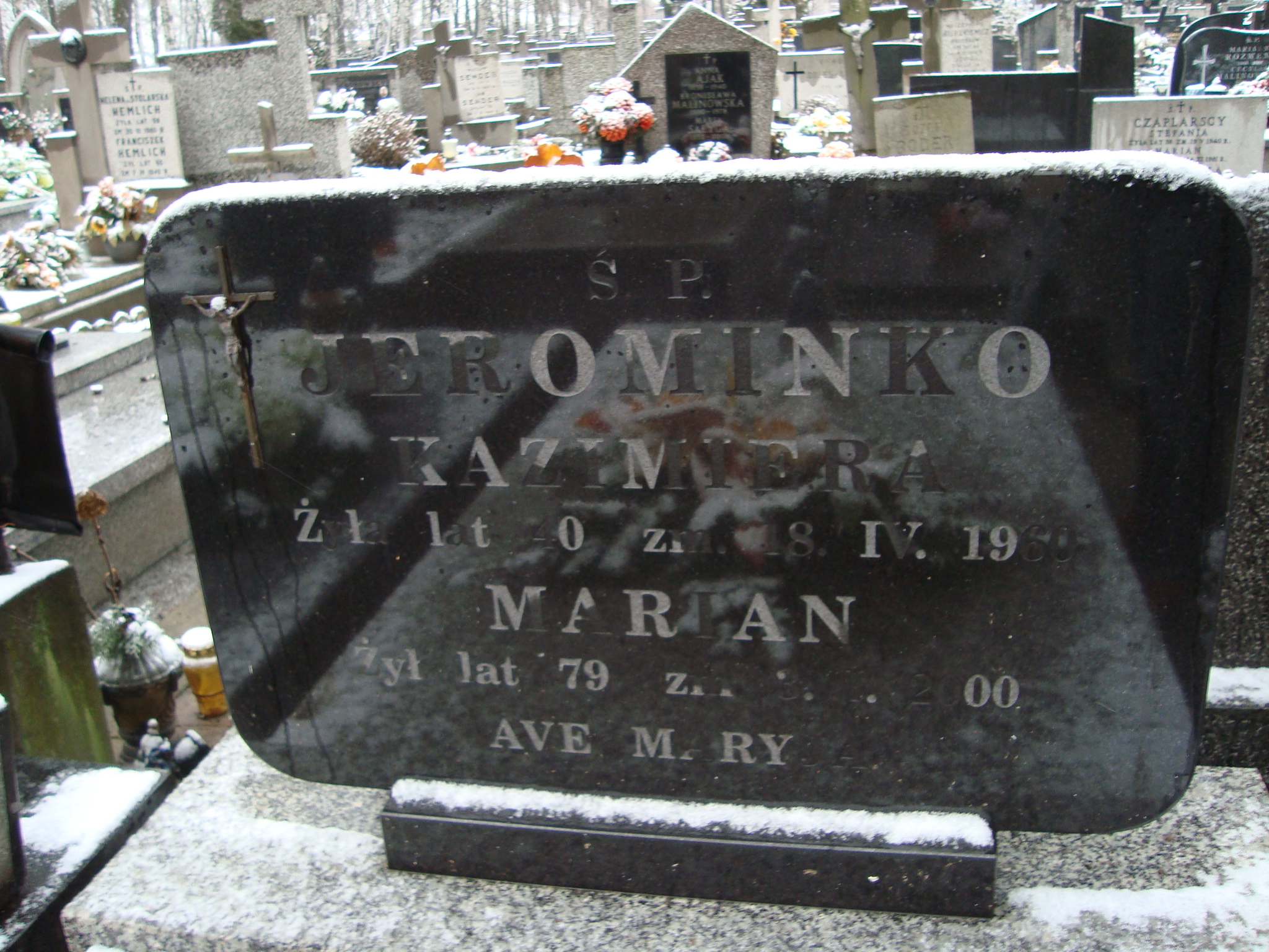 Marian Karol Jerominko 1920 Żyrardów - Grobonet - Wyszukiwarka osób pochowanych