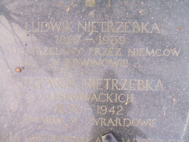 Stefania Nietrzebka 1893 Żyrardów - Grobonet - Wyszukiwarka osób pochowanych