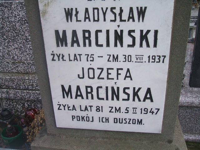Kazimierz Marciński 1922 Żyrardów - Grobonet - Wyszukiwarka osób pochowanych