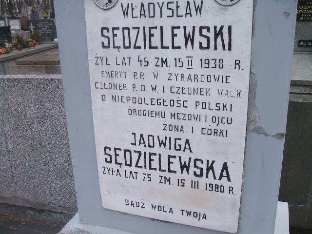 Tamara Sędzielewska Żyrardów - Grobonet - Wyszukiwarka osób pochowanych