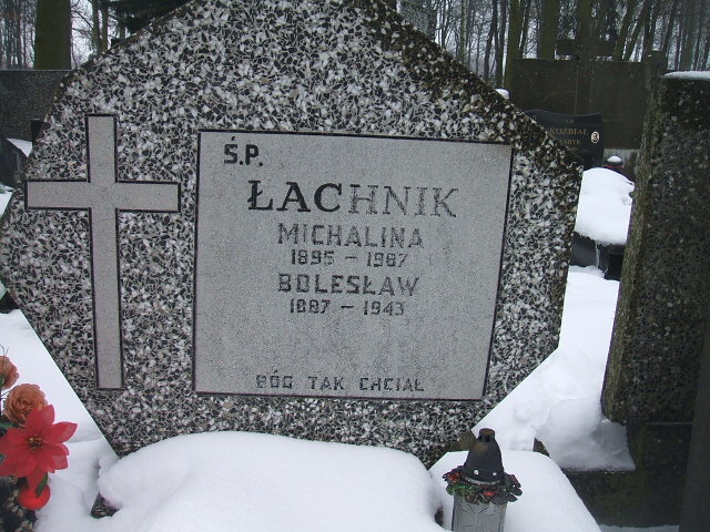 Bolesław Łachnik 1887 Żyrardów - Grobonet - Wyszukiwarka osób pochowanych