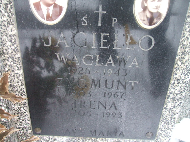 Wacława Jagiełło 1925 Żyrardów - Grobonet - Wyszukiwarka osób pochowanych