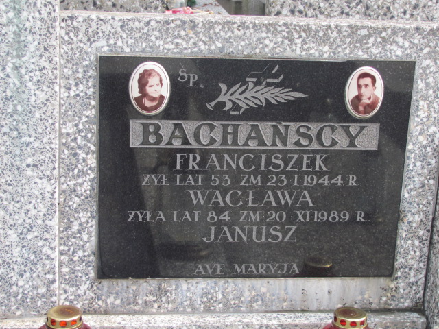 Janusz Bachański 1935 Żyrardów - Grobonet - Wyszukiwarka osób pochowanych