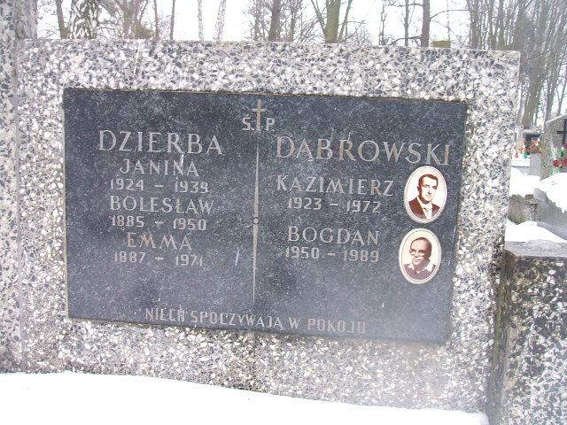 Janina Dzierba 1924 Żyrardów - Grobonet - Wyszukiwarka osób pochowanych