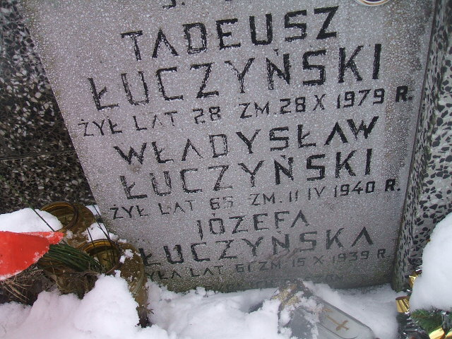 Mieczysław Łuczyński 1905 Żyrardów - Grobonet - Wyszukiwarka osób pochowanych